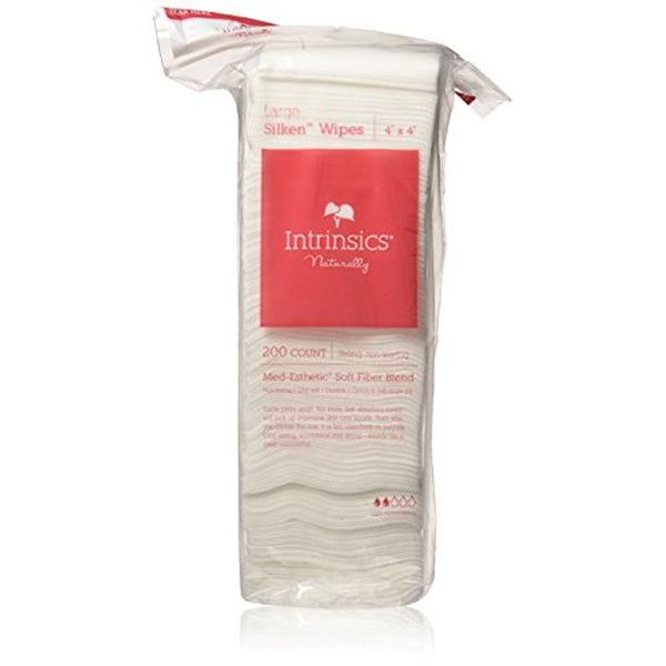 Package of Intrinsics 4x4 Silken Wipes