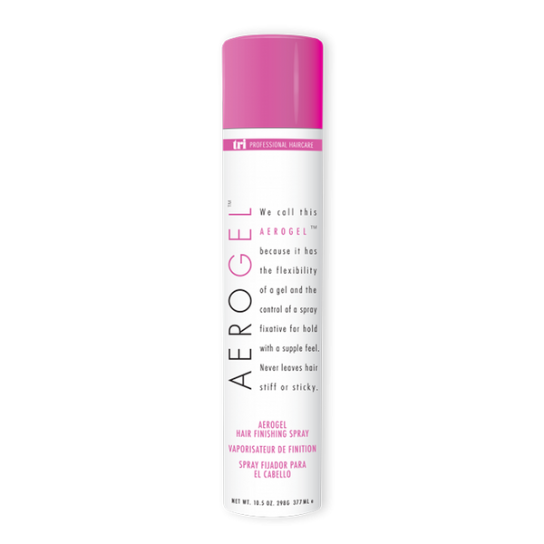 Bottle of Tridesign Aerogel Hairspray