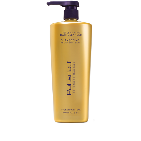 Bottle of PaiShau Replenishing Hair Cleanser