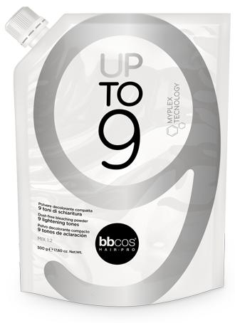 Bottle of BBCOS  Up to 9 Compact Lightening Powder 500g