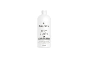 Bottle of Trionics Gray Be Gone Enzyme Developer 17 Volume 32oz