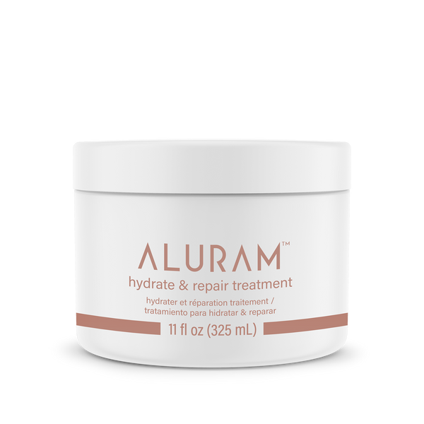 Bottle of Aluram Hydrate & Repair Treatment 11oz