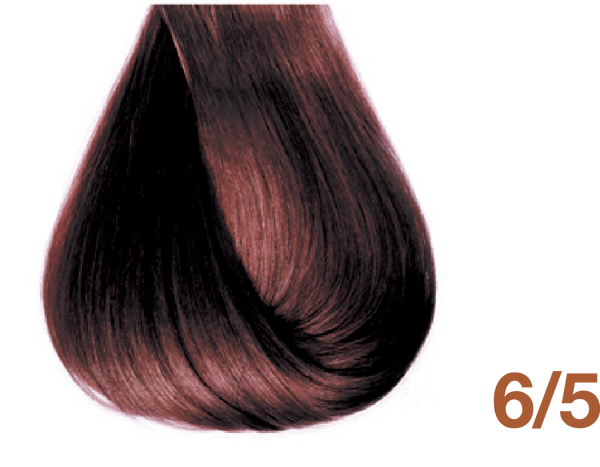 Bottle of BBCOS  Innovations Hair Color 6/5 Mahogany Dark Blonde