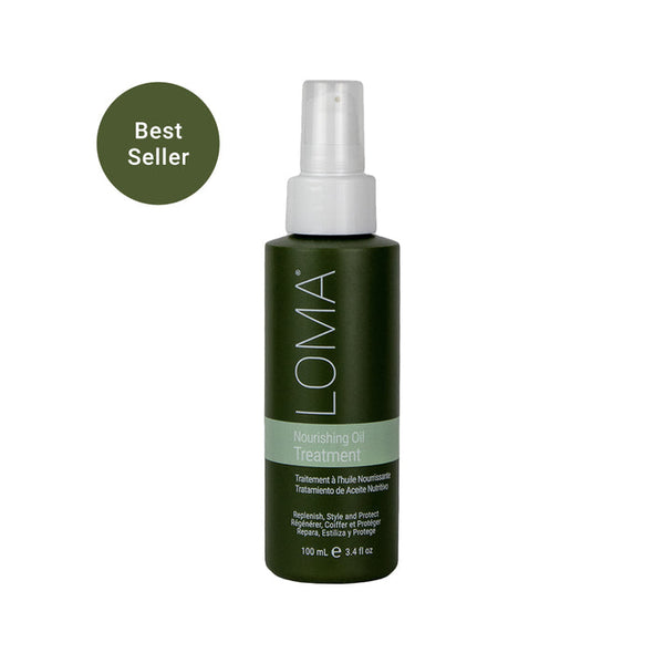 Bottle of Loma Nourishing Oil Treatment 3.4oz