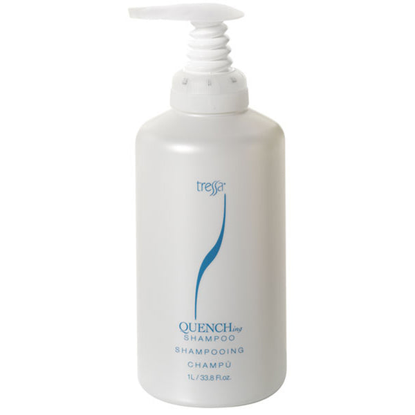 Bottle of Tressa Quenching Shampoo 33.8oz