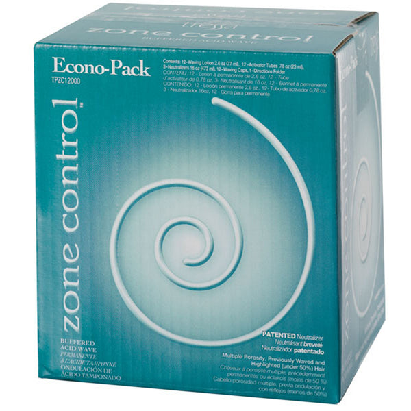 Bottle of Tressa Waves Zone Control Econo 12 Pack