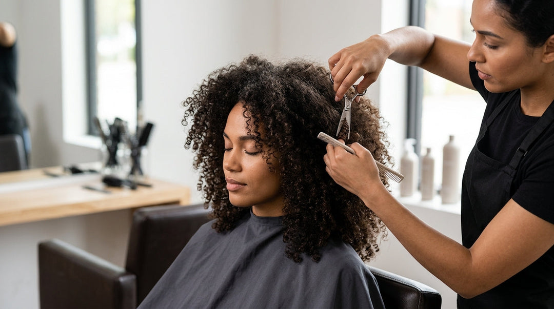The Mechanics of Dry Cutting vs. Wet Cutting: Managing Hair Shrinkage and Natural Fall