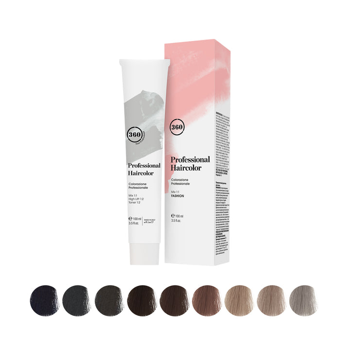 360 Hair Permanent Hair Color Ashes