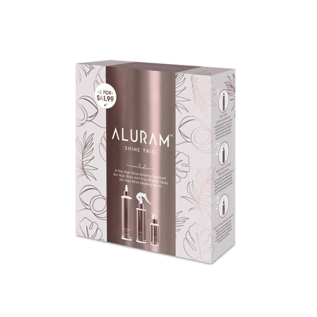 Aluram Hair Care Trio Boxes High Shine