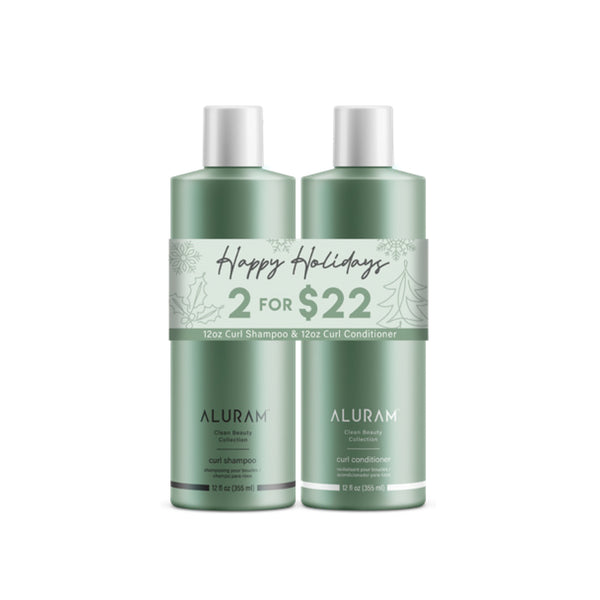 Aluram 12 oz Holiday Duos (Shampoo + Conditioners)