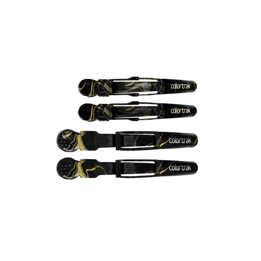 Colortrak - 4Pk Midnight Lux Croc Clips