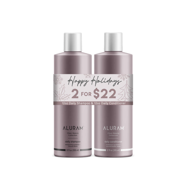 Aluram 12 oz Holiday Duos (Shampoo + Conditioners)