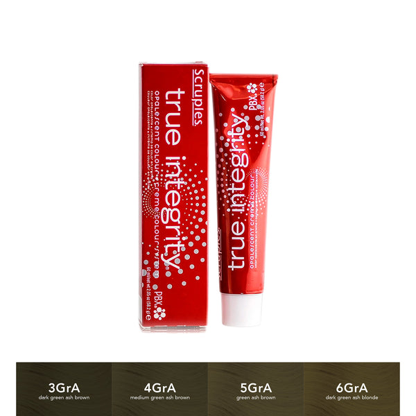 Scruples - True Integrity Color - Dark Green Ash Brown: 3GRA-6GRA