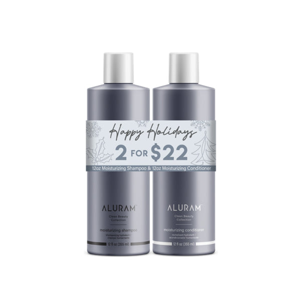 Aluram 12 oz Holiday Duos (Shampoo + Conditioners)