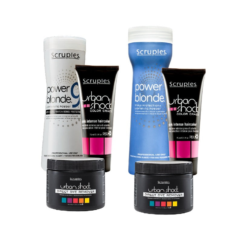 Scruples Power Blonde Goes Pink Promo Bundle