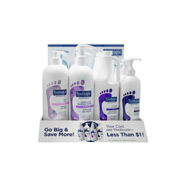 Footlogix - Professional\Cabine Backbar Display ** Distributor Store Only **