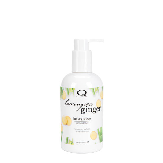Bottle of  Smart Spa Lemongrass Ginger Luxury Lotion 