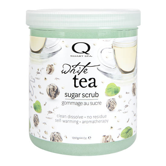 Bottle of  Smart Spa White Tea Sugar Scrub