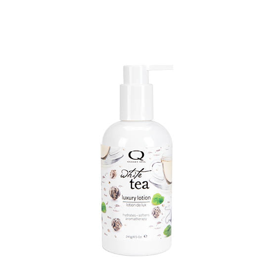 Bottle of  Smart Spa White Tea Luxury Lotion
