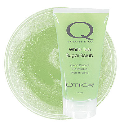 Bottle of  Smart Spa White Tea Sugar Scrub 