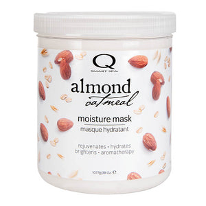 Bottle of  Smart Spa Almond Oatmeal Moisture Mask 