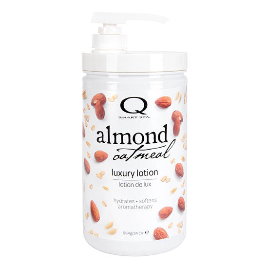 Bottle of  Smart Spa Almond Oatmeal Luxury Lotion