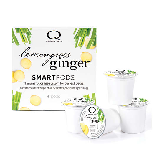 Bottle of  Smart Spa Lemongrass Ginger Smart Pods 