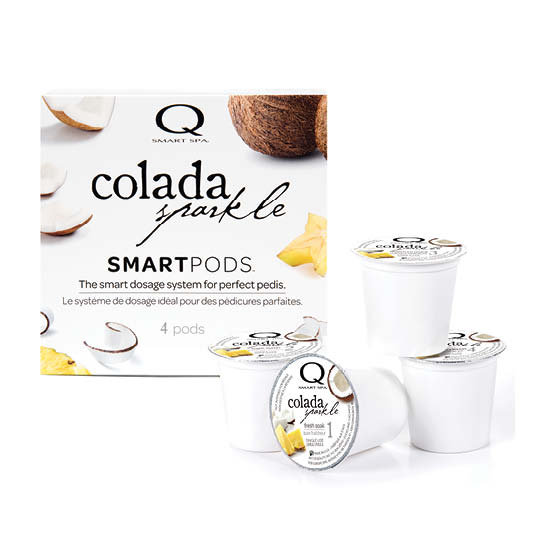 Bottle of  Smart Spa Colada Sparkle Smart Pods 
