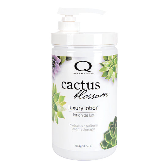 Bottle of  Smart Spa Cactus Blossom Luxury Lotion 