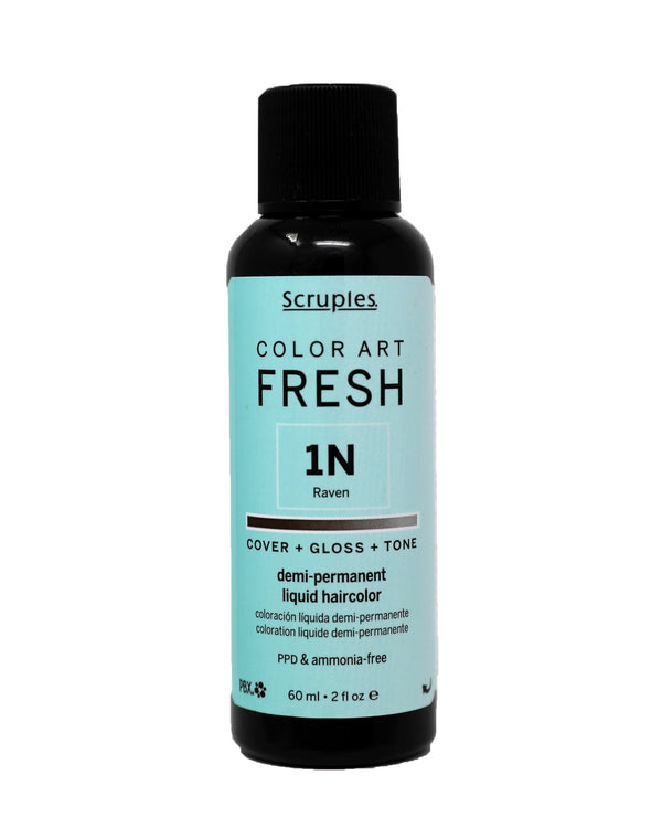 Bottle of Scruples Color Art Fresh 1N Raven