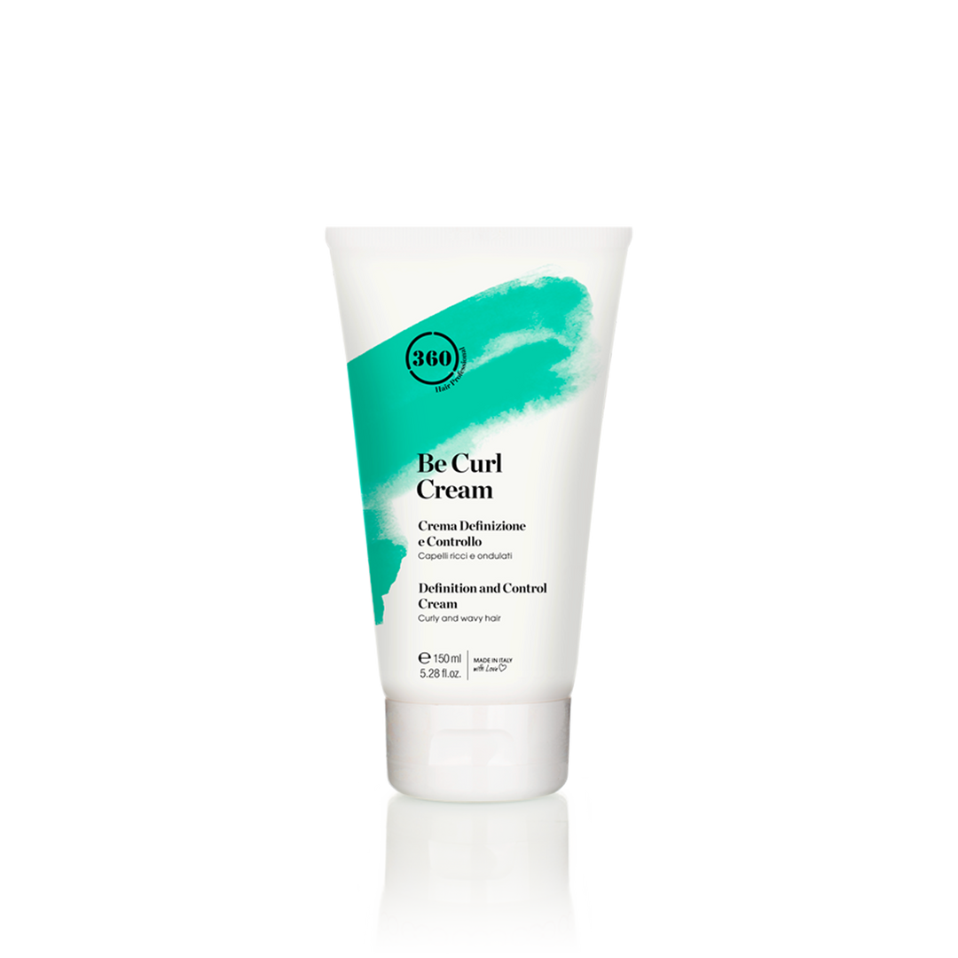 Bottle of 360 Hair Be Curl Cream 5.07oz
