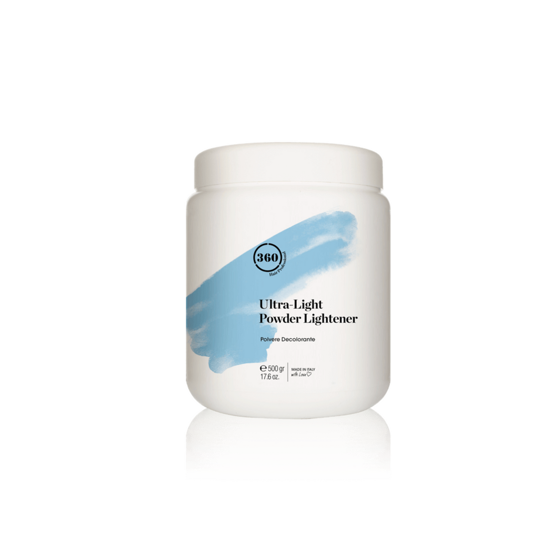 Bottle of 360 Hair Ultra Light Powder Lightener 17.6oz