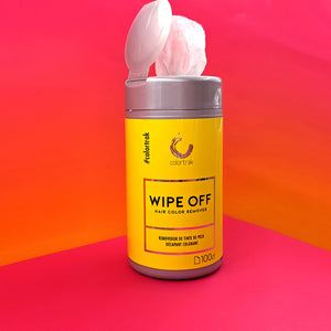 Package of Colortrak Wipe Off Hair Color Remover Wipes 100ct