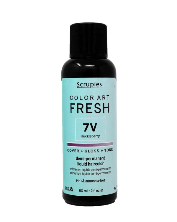Bottle of Scruples Color Art Fresh 7V Huckleberry