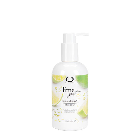 Bottle of  Smart Spa Lime Zest Luxury Lotion 