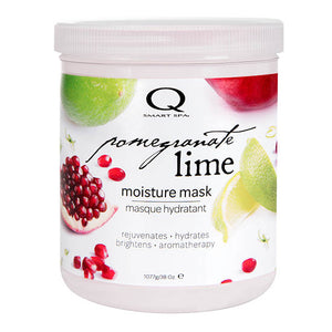 Bottle of  Smart Spa Pomegranate Lime Moisture Mask