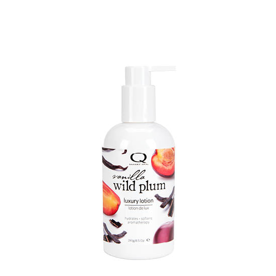 Bottle of  Smart Spa Vanilla Wild Plum Luxury Lotion 