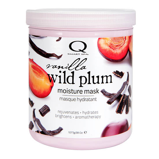 Bottle of  Smart Spa Vanilla Wild Plum Moisture Mask