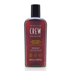 Bottle of American Crew Deep Moisturizing Shampoo 8.4 fl oz