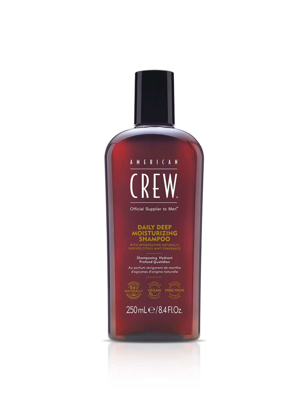 Bottle of American Crew Deep Moisturizing Shampoo 8.4 fl oz