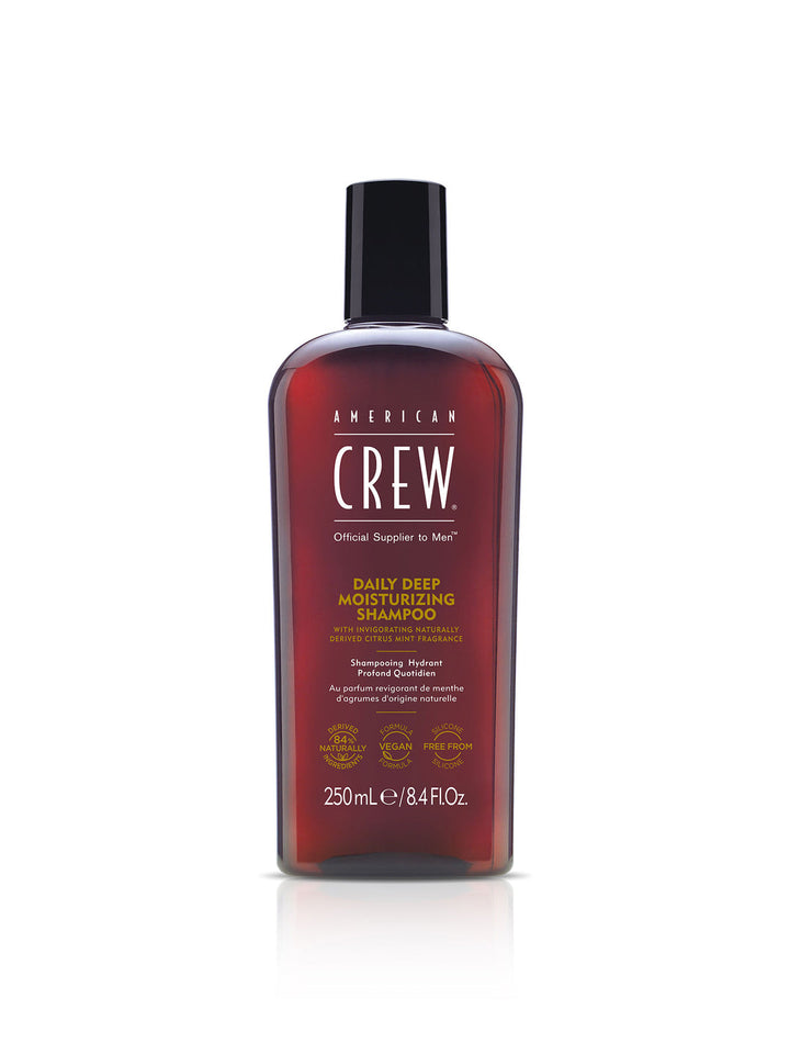 Bottle of American Crew Deep Moisturizing Shampoo 8.4 fl oz