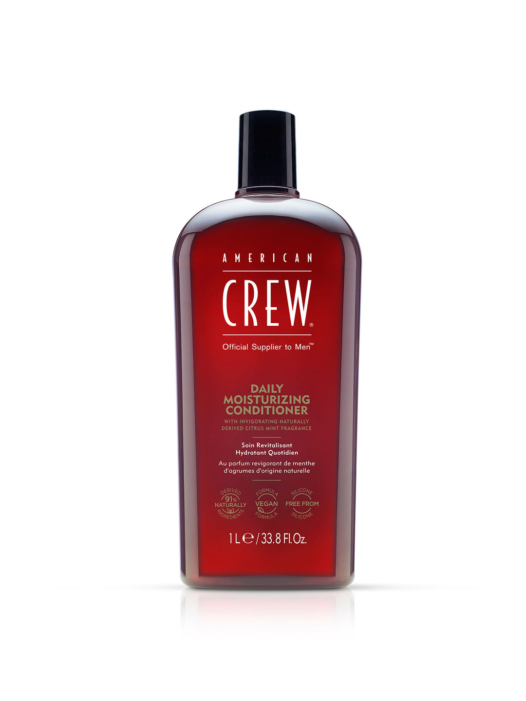 Bottle of American Crew Daily Moisturizing Conditioner 33.8 fl oz