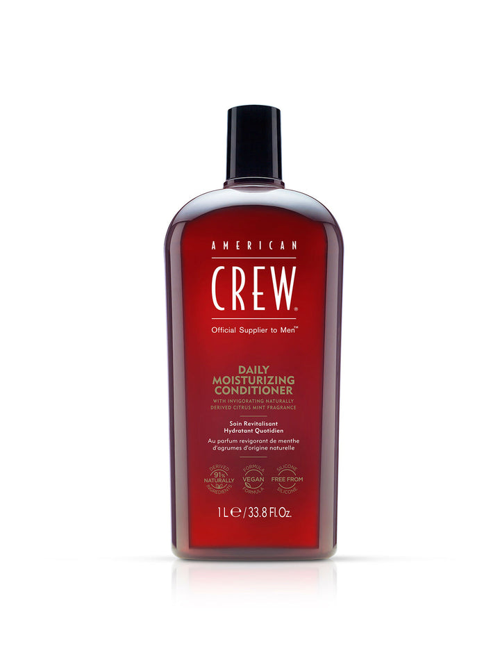 Bottle of American Crew Daily Moisturizing Conditioner 33.8 fl oz