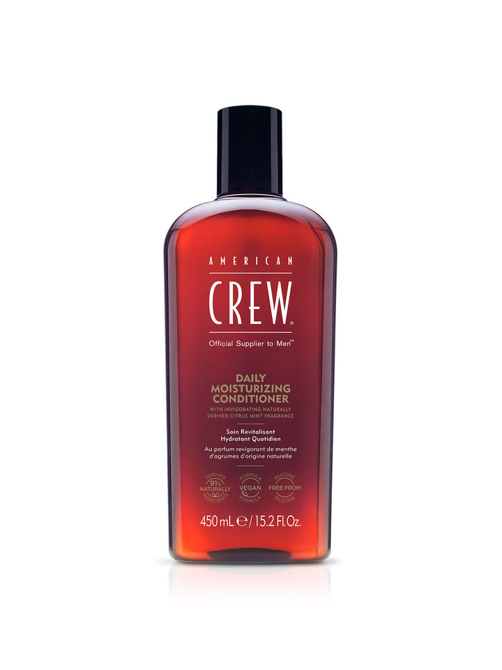 Bottle of American Crew Daily Moisturizing Conditioner 15.2 fl oz