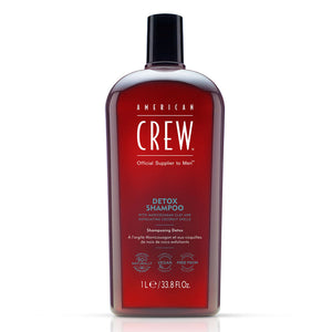 Bottle of American Crew Detox Shampoo 33.8 fl oz