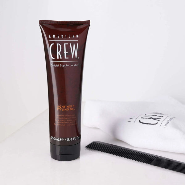 Bottle of American Crew Light Hold Styling Gel Tube 8.4 oz