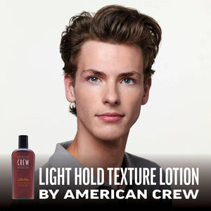Bottle of American Crew Light Hold Texture Lotion 5.1 oz