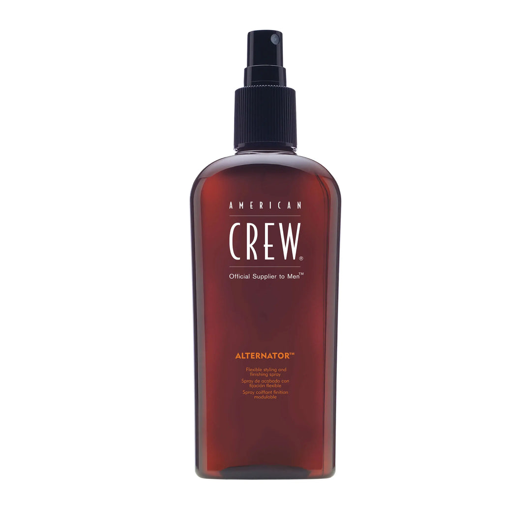 Bottle of American Crew Alternator Finishing Spray 3.3 fl oz