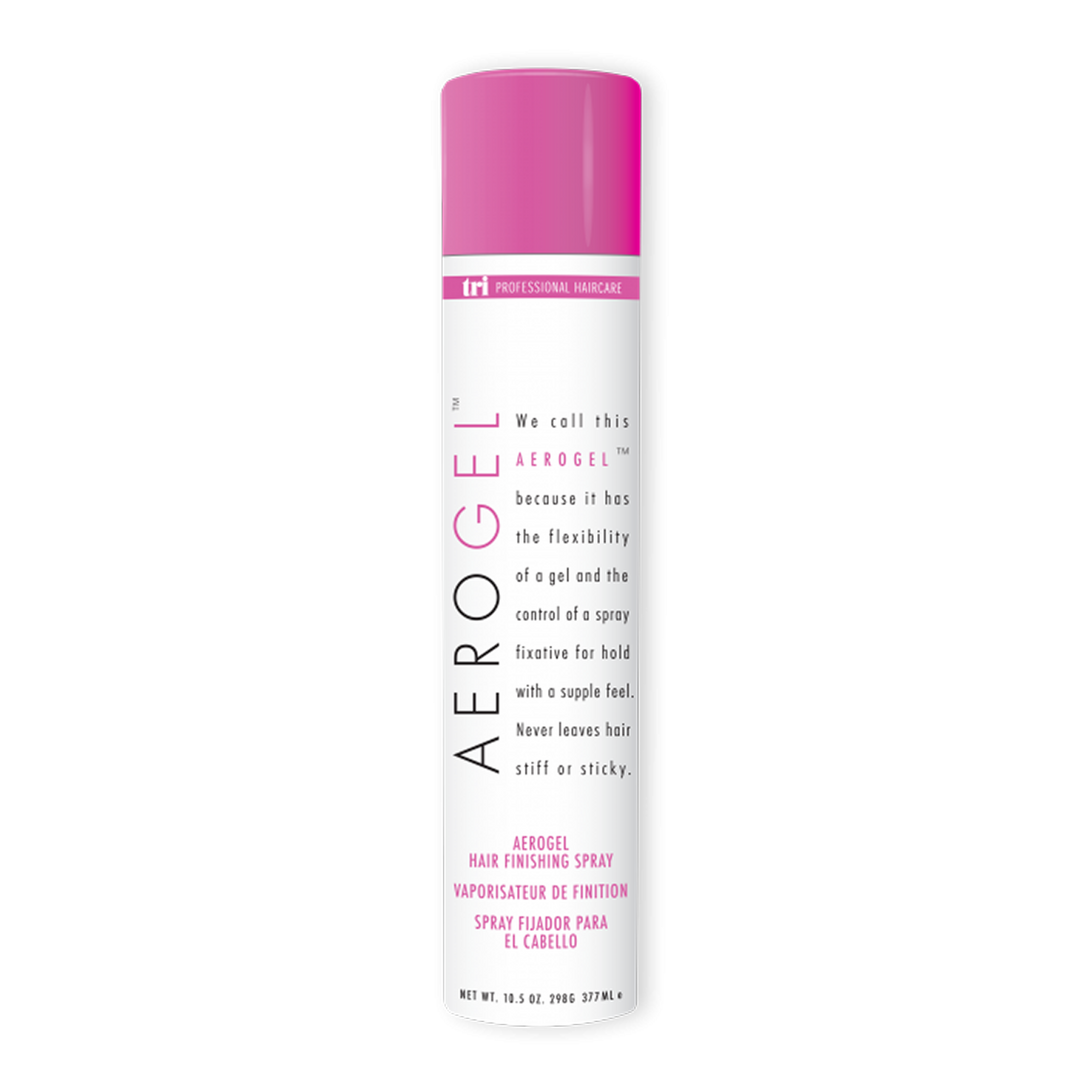 Bottle of Tridesign Aerogel Hairspray
