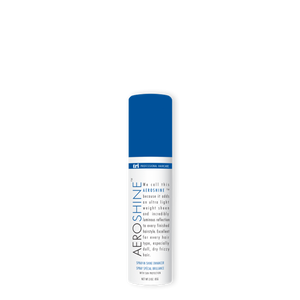 Bottle of Tridesign Aero Shine Spray